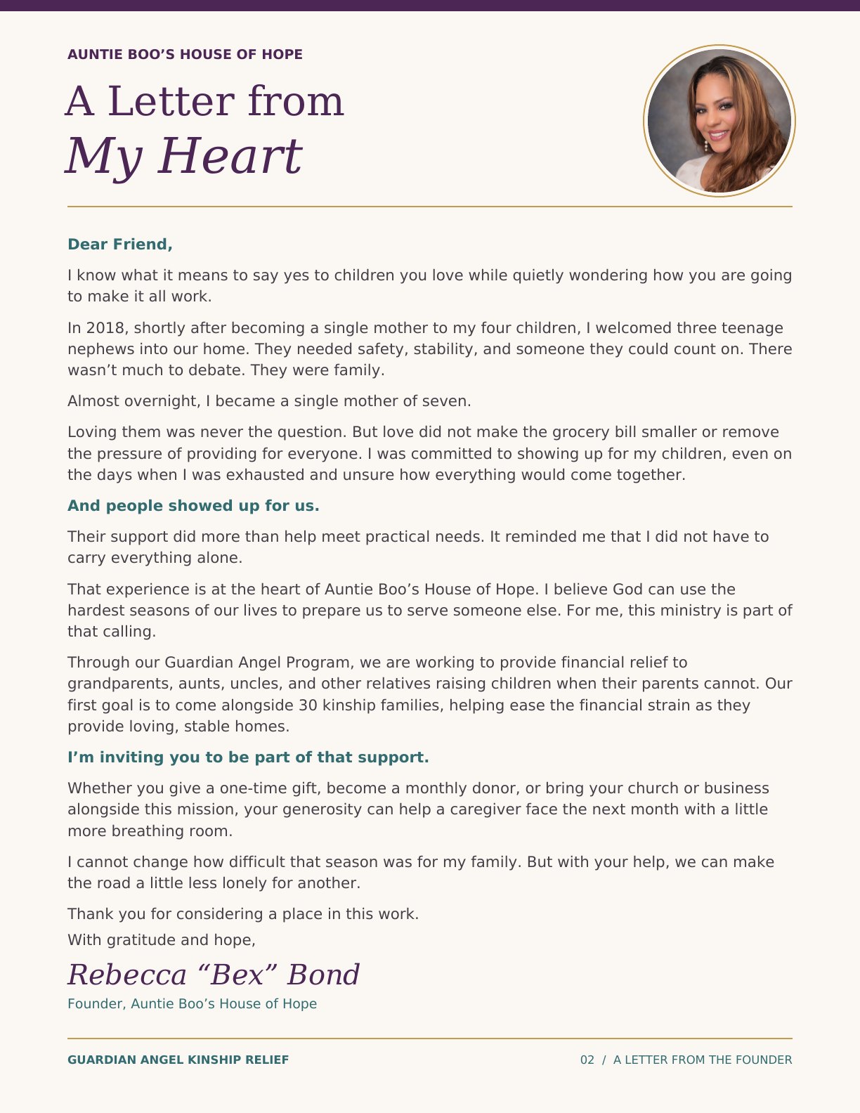 Guardian Angel Partner Guide, page 2 of 10